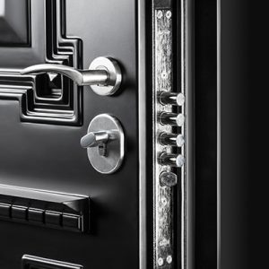Security Door Locking System