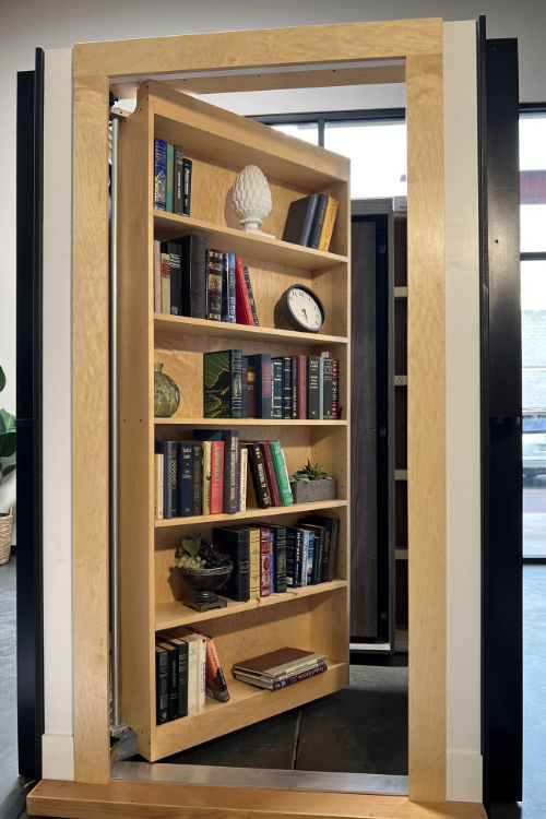 Bookshelf with as your primary door